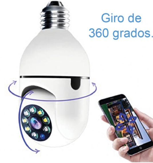 Camara bombilla inteligente